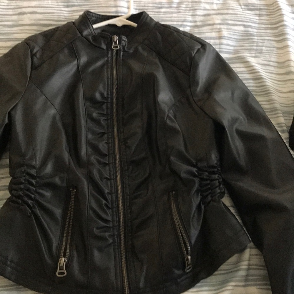 Leather jacket